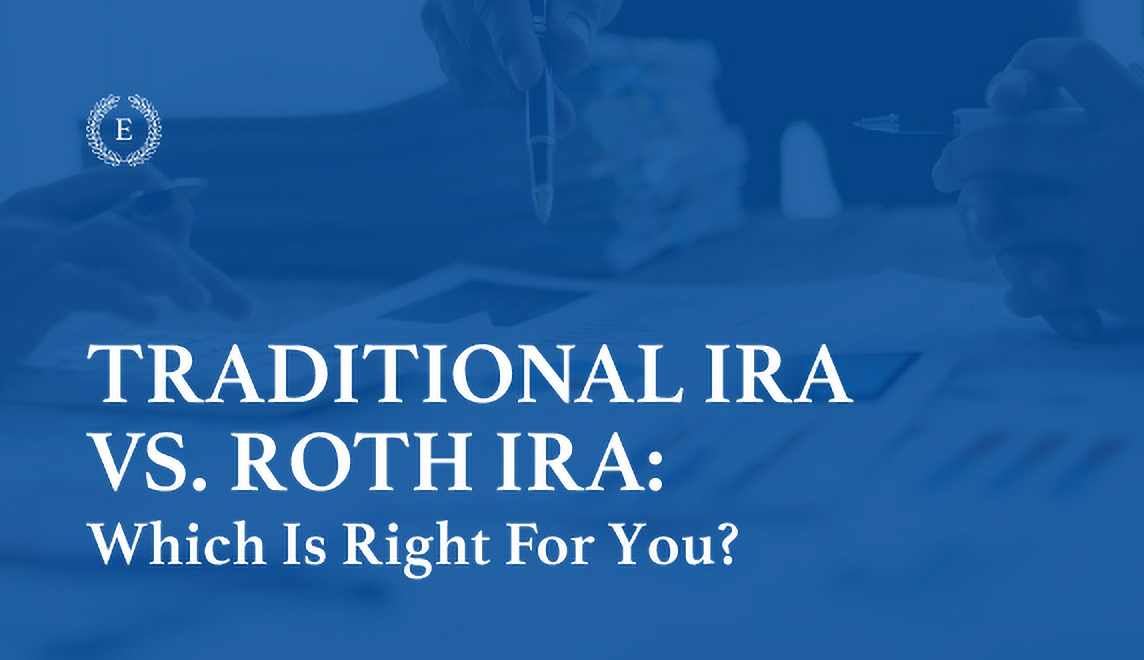 Educo Advisor Group graphic comparing Traditional IRA and Roth IRA retirement accounts