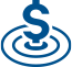 Financial planning services icon representing personalized financial guidance